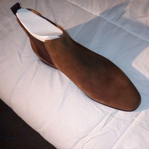 Men Ankle length Suede Boots